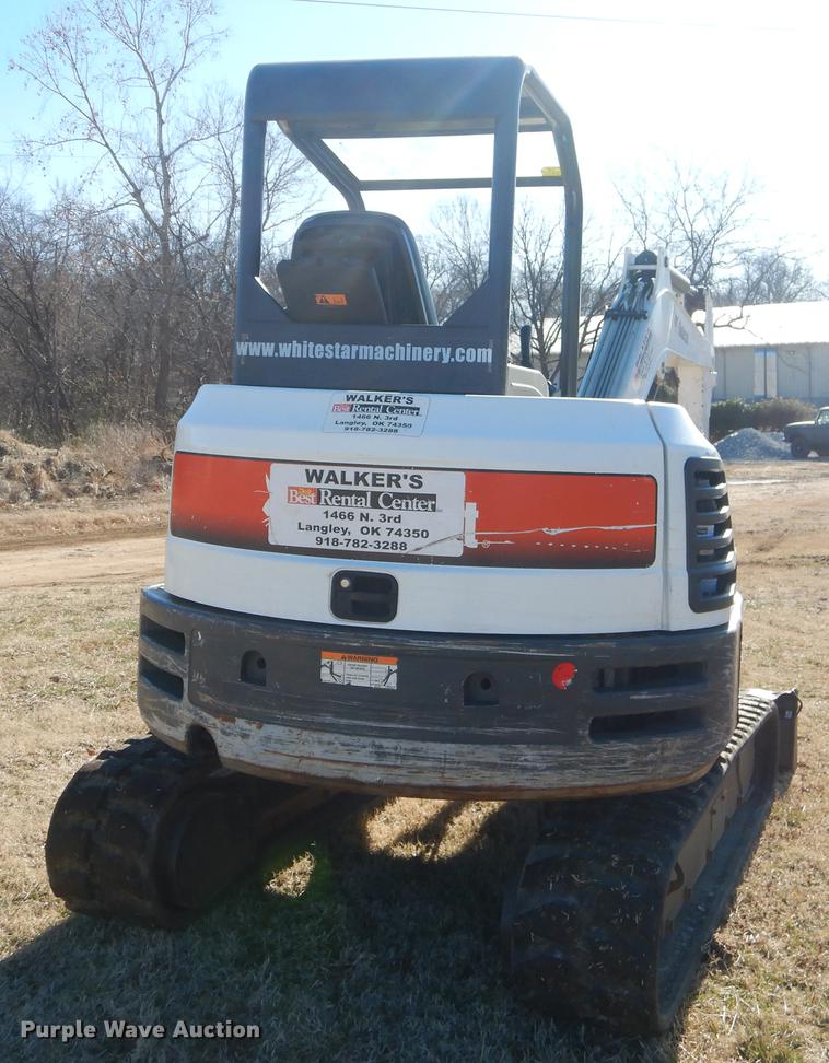 image for item EZ9785 2016 Bobcat E42 mini excavator