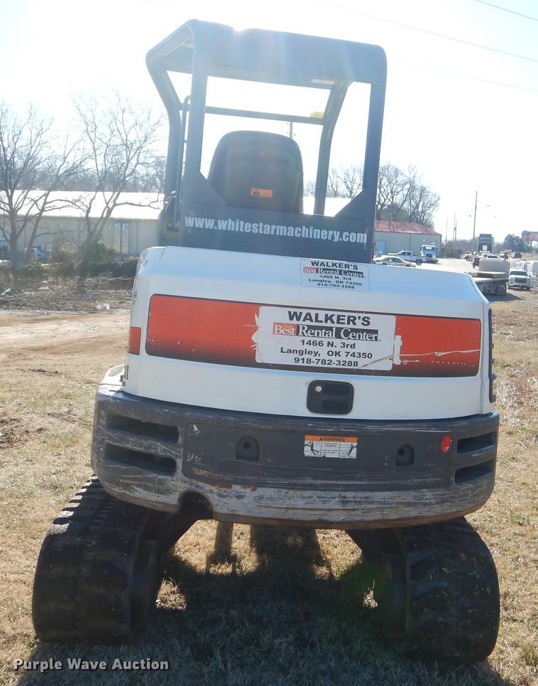 image for item EZ9785 2016 Bobcat E42 mini excavator