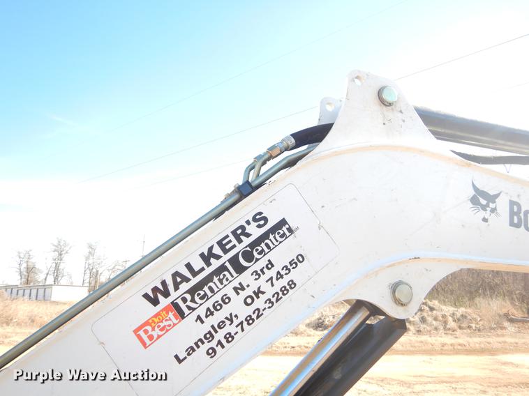 image for item EZ9785 2016 Bobcat E42 mini excavator