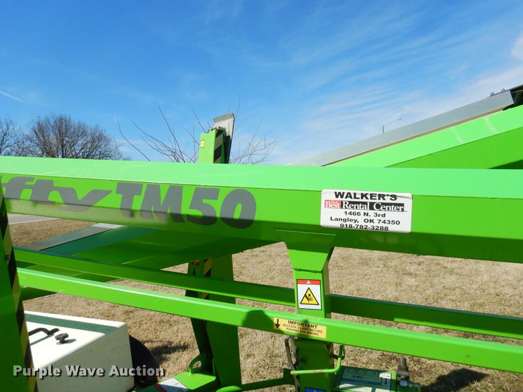 image for item EZ9787 2014 Niftylift TM50HGE boom lift