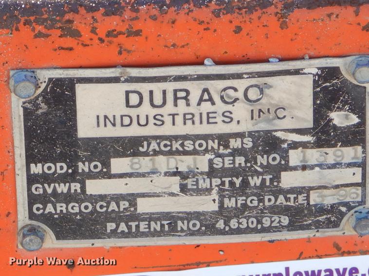 image for item EZ9813 Duraco 81DJ pot hole patcher