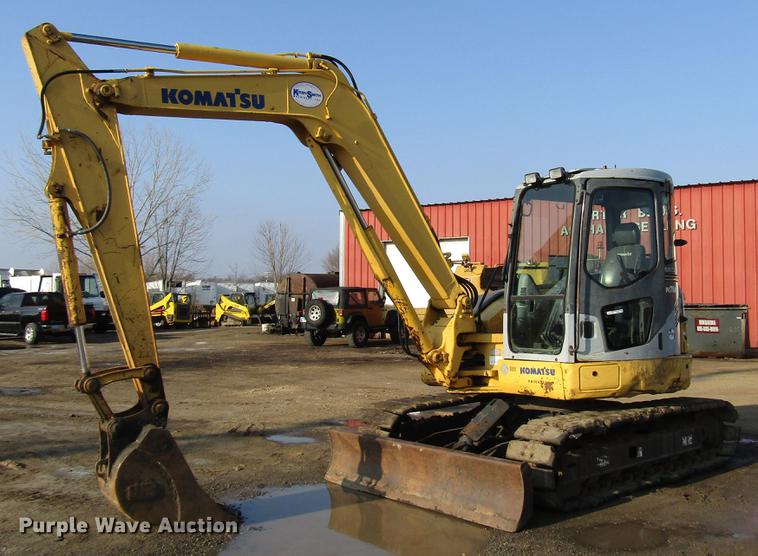 image for item FJ9624 2006 Komatsu PC78MR-6 mini excavator
