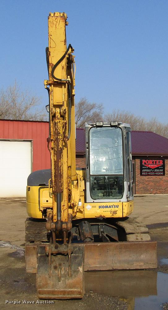 image for item FJ9624 2006 Komatsu PC78MR-6 mini excavator