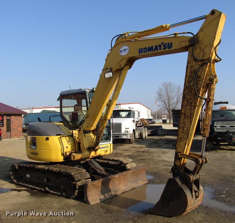 image for item FJ9624 2006 Komatsu PC78MR-6 mini excavator