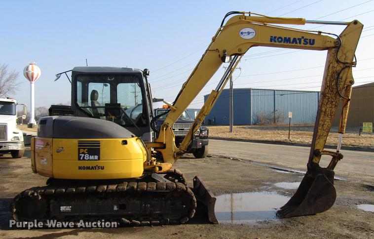image for item FJ9624 2006 Komatsu PC78MR-6 mini excavator