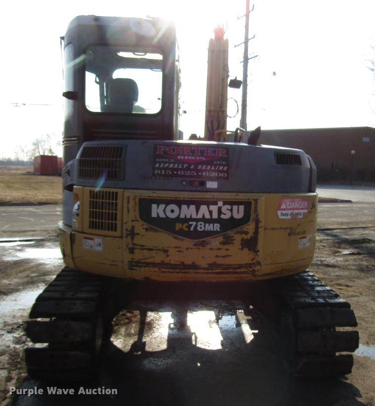 image for item FJ9624 2006 Komatsu PC78MR-6 mini excavator