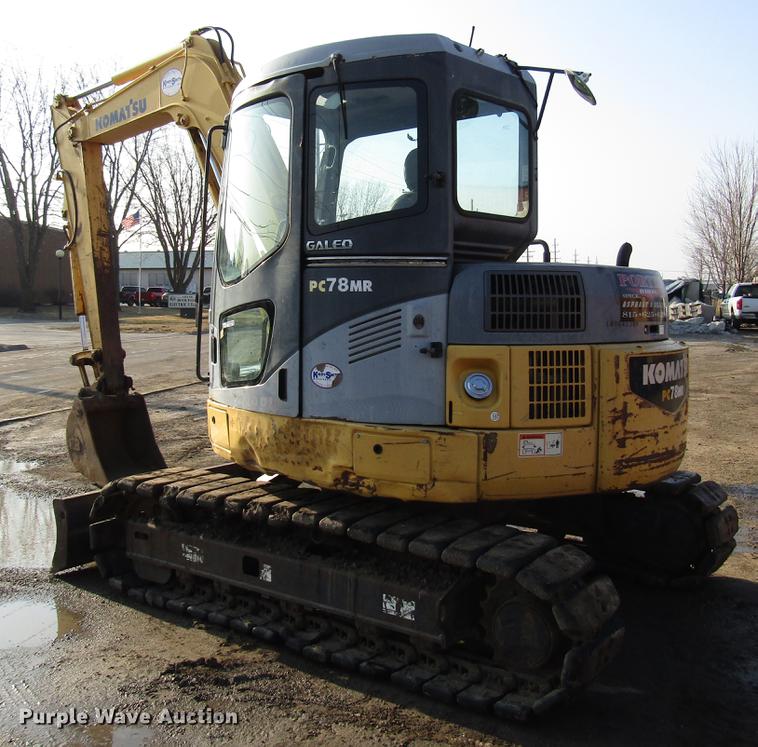image for item FJ9624 2006 Komatsu PC78MR-6 mini excavator