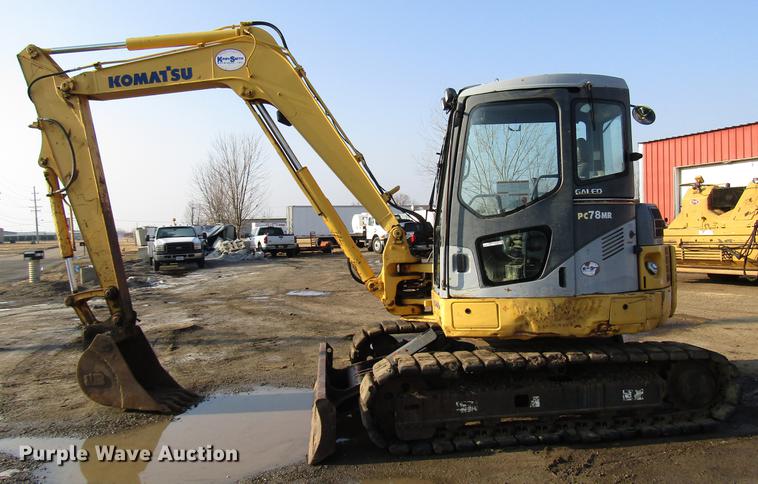 image for item FJ9624 2006 Komatsu PC78MR-6 mini excavator