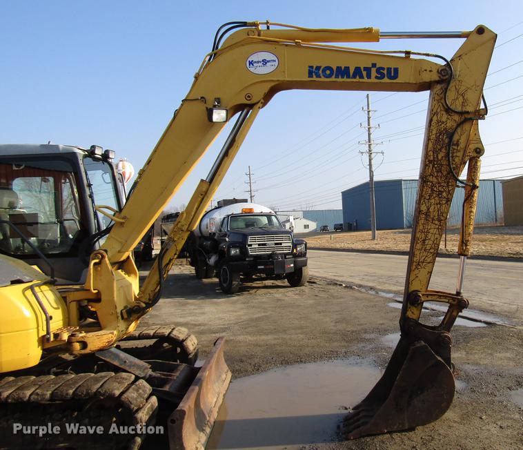 image for item FJ9624 2006 Komatsu PC78MR-6 mini excavator