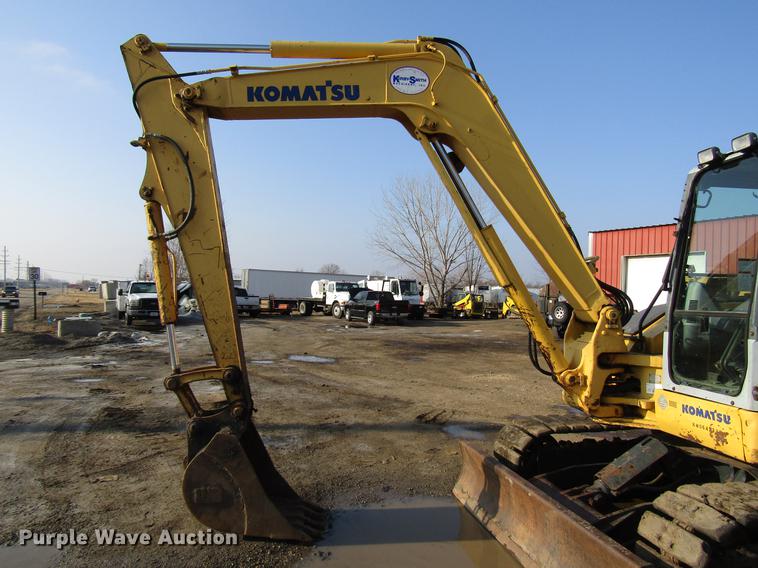 image for item FJ9624 2006 Komatsu PC78MR-6 mini excavator