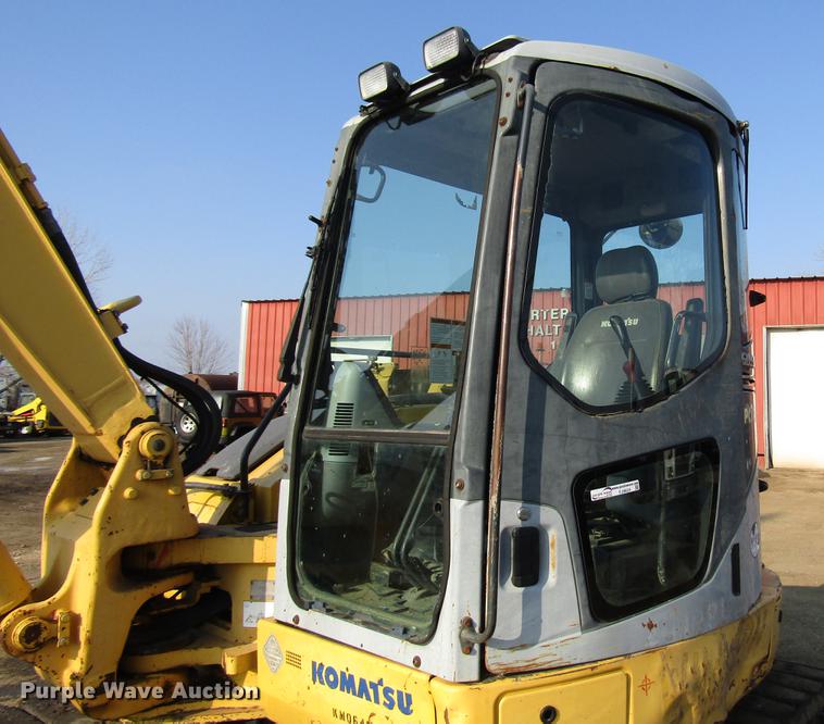 image for item FJ9624 2006 Komatsu PC78MR-6 mini excavator