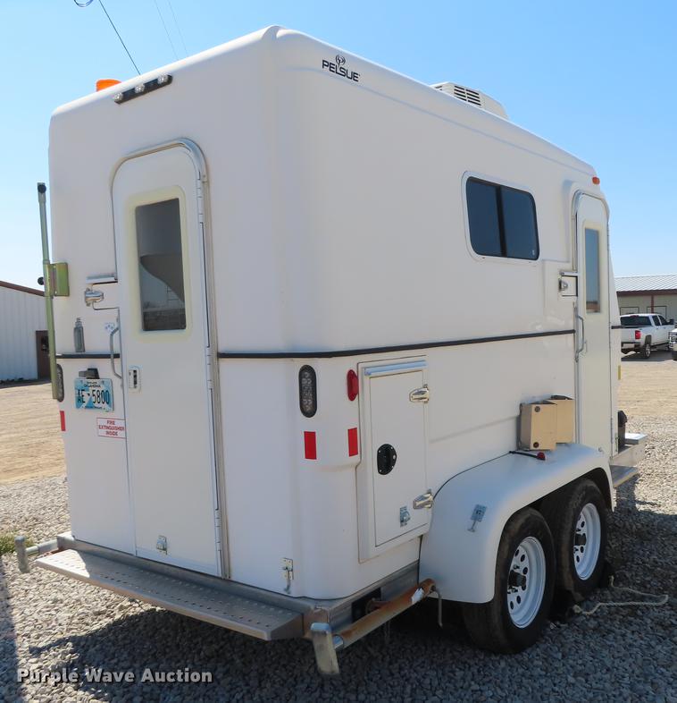 image for item L1484 2016 Pelsue FLXT16-002 Fiberlite XL enclosed fiber splicing trailer