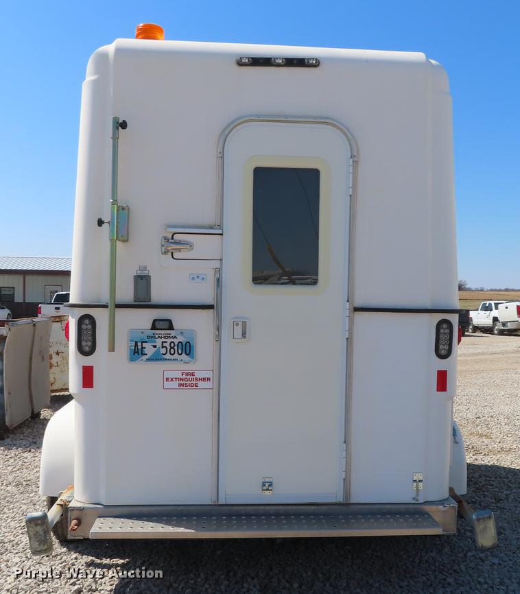 image for item L1484 2016 Pelsue FLXT16-002 Fiberlite XL enclosed fiber splicing trailer