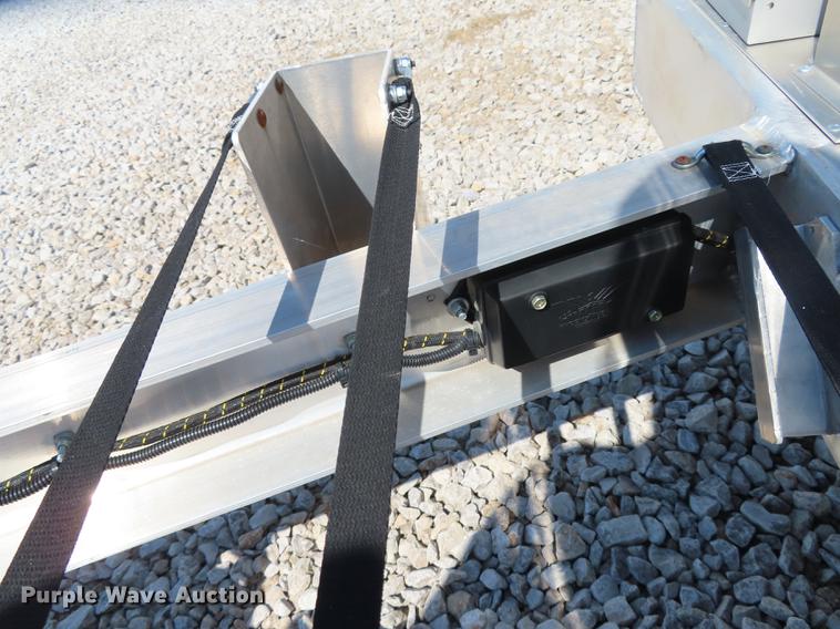 image for item L1484 2016 Pelsue FLXT16-002 Fiberlite XL enclosed fiber splicing trailer