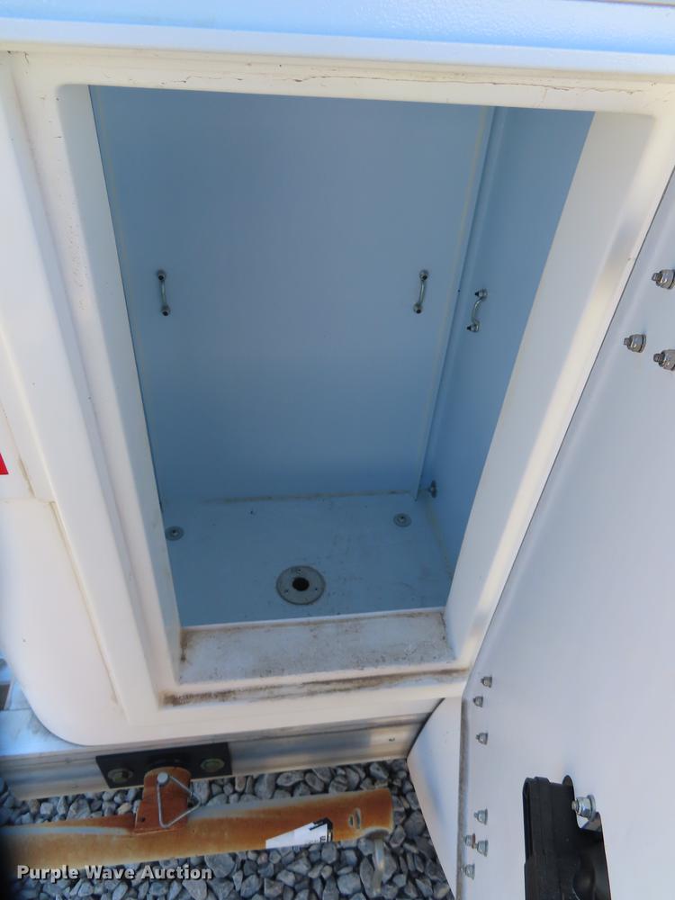 image for item L1484 2016 Pelsue FLXT16-002 Fiberlite XL enclosed fiber splicing trailer