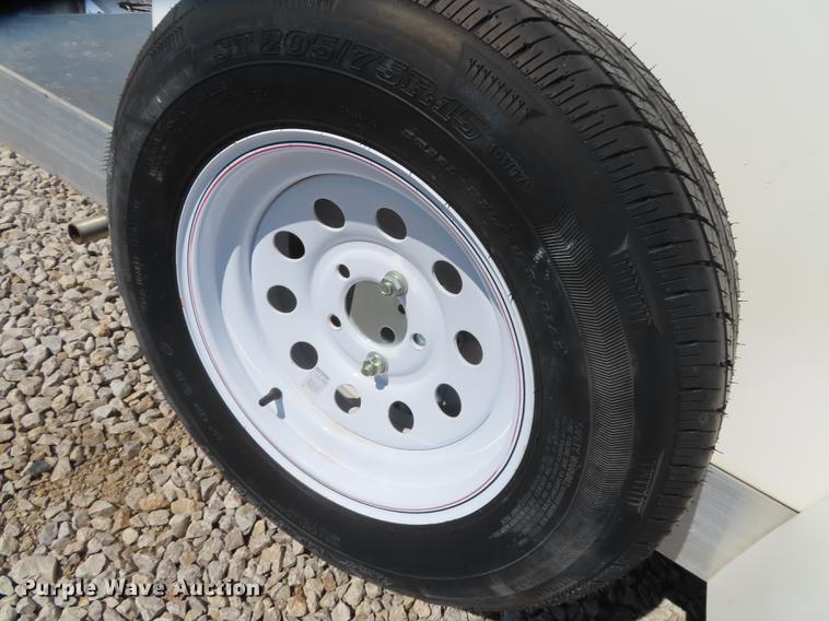 image for item L1484 2016 Pelsue FLXT16-002 Fiberlite XL enclosed fiber splicing trailer