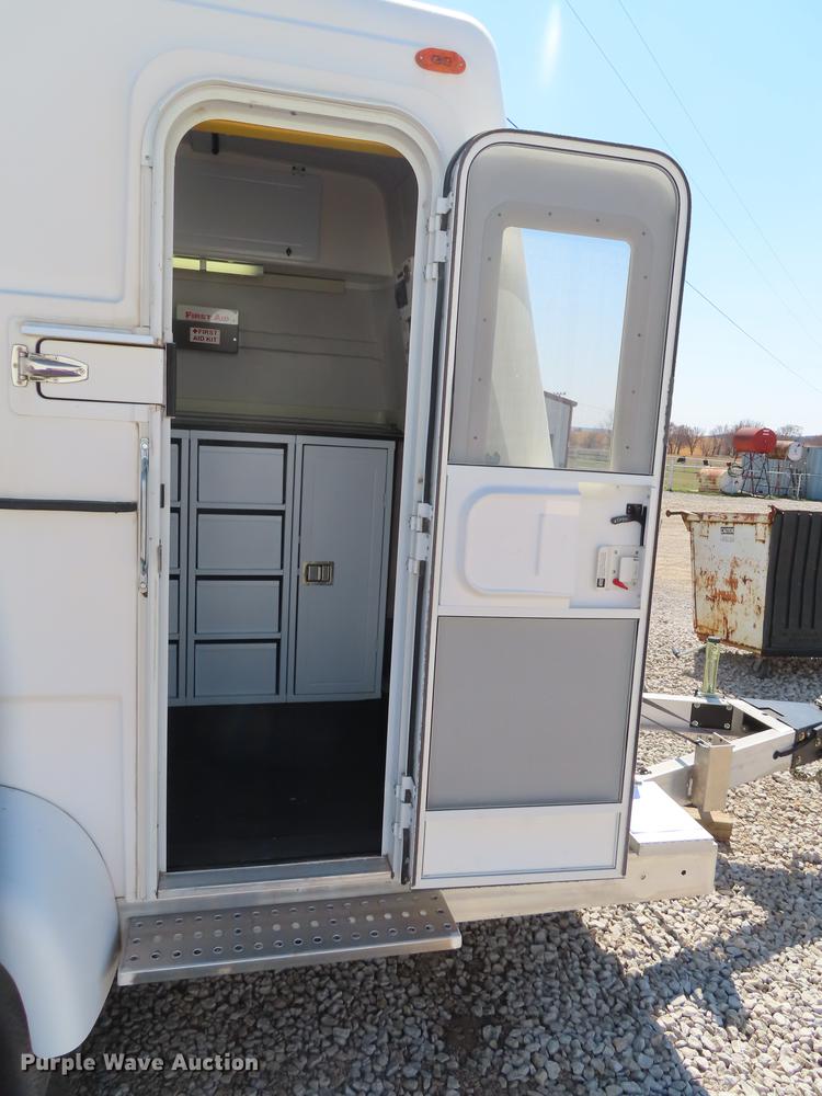 image for item L1484 2016 Pelsue FLXT16-002 Fiberlite XL enclosed fiber splicing trailer