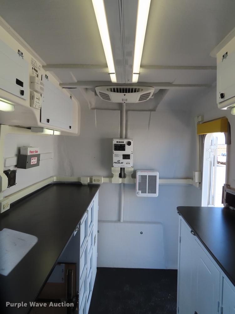 image for item L1484 2016 Pelsue FLXT16-002 Fiberlite XL enclosed fiber splicing trailer