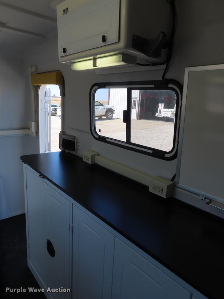 image for item L1484 2016 Pelsue FLXT16-002 Fiberlite XL enclosed fiber splicing trailer