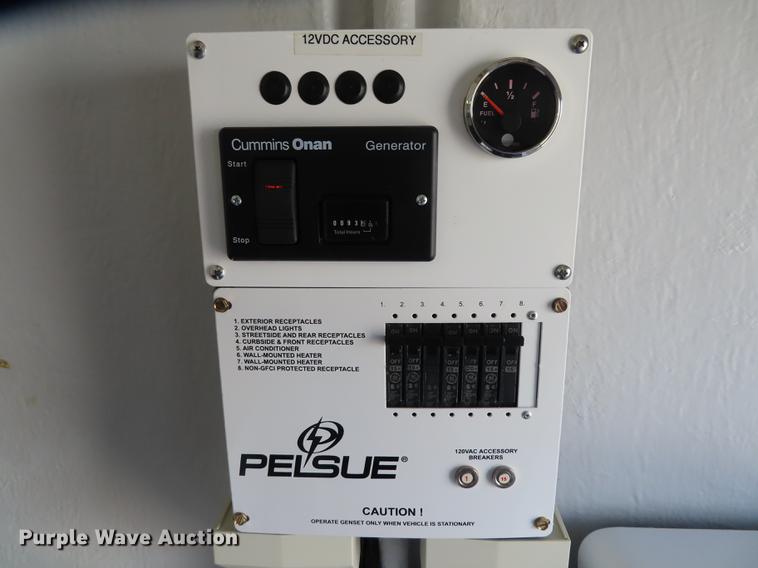 image for item L1484 2016 Pelsue FLXT16-002 Fiberlite XL enclosed fiber splicing trailer