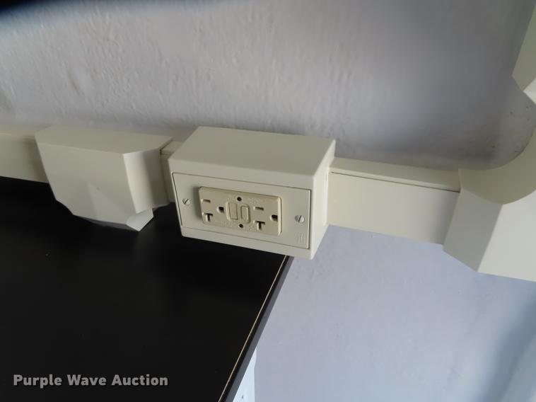 image for item L1484 2016 Pelsue FLXT16-002 Fiberlite XL enclosed fiber splicing trailer