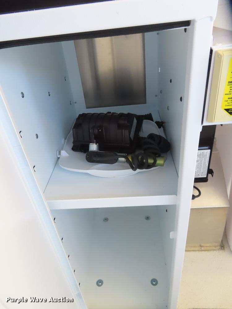 image for item L1484 2016 Pelsue FLXT16-002 Fiberlite XL enclosed fiber splicing trailer