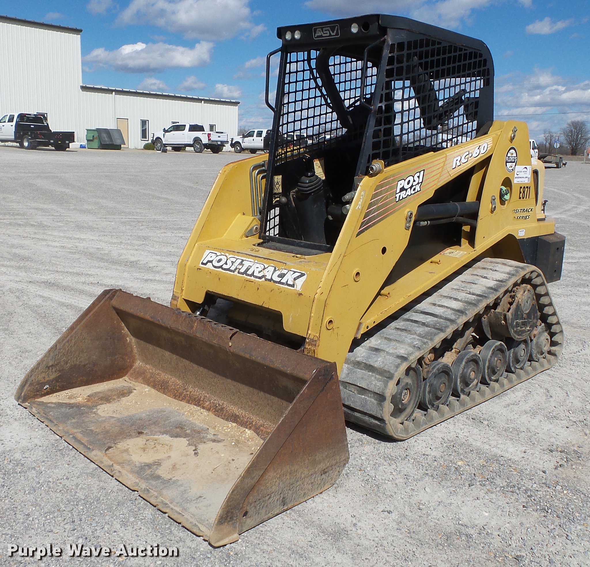 2013 ASV RC60 skid steer in Sikeston, MO Item DD2318 sold Purple Wave