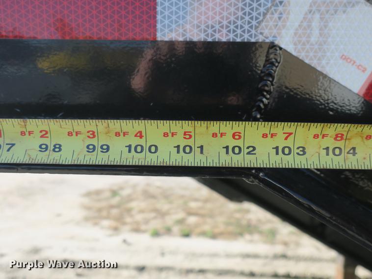 image for item DB8861 1990 Eager Beaver drop deck equipment trailer