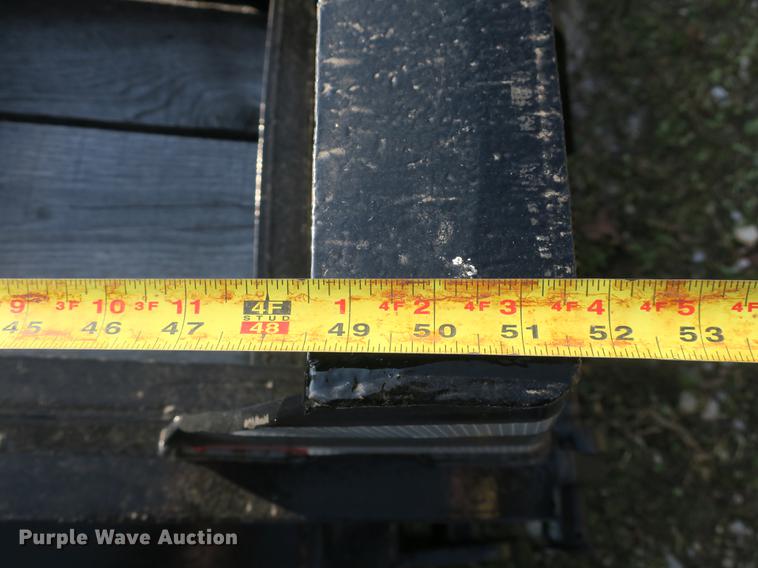 image for item DB8861 1990 Eager Beaver drop deck equipment trailer