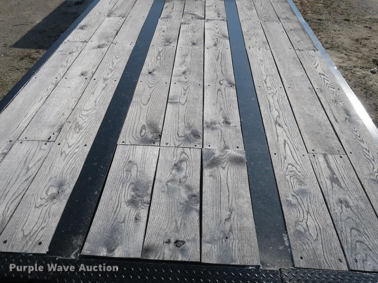 image for item DB8861 1990 Eager Beaver drop deck equipment trailer