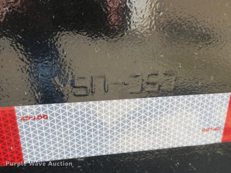 image for item DB8861 1990 Eager Beaver drop deck equipment trailer