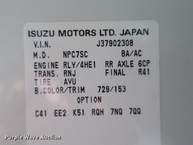 image for item DB8868 2003 GMC W5500 TrucKat flatbed truck