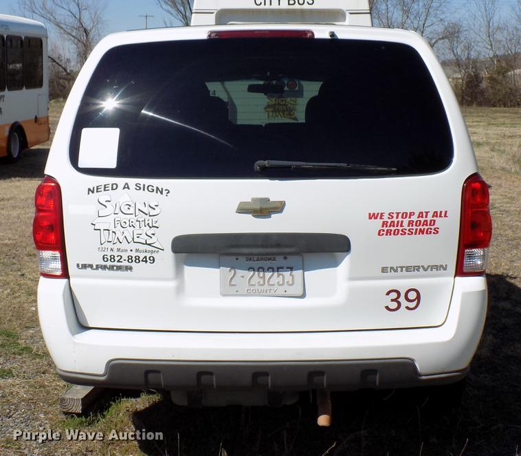 image for item DD3688 2007 Chevrolet Uplander handicap accessible van
