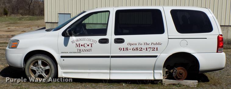 image for item DD3688 2007 Chevrolet Uplander handicap accessible van