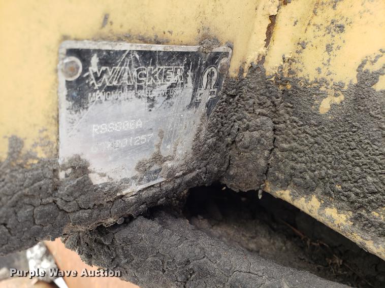 image for item DF3289 Wacker RSS800A single drum roller