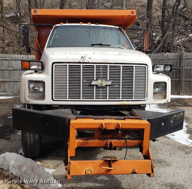 image for item DF3298 1991 Chevrolet Kodiak C6500 dump truck