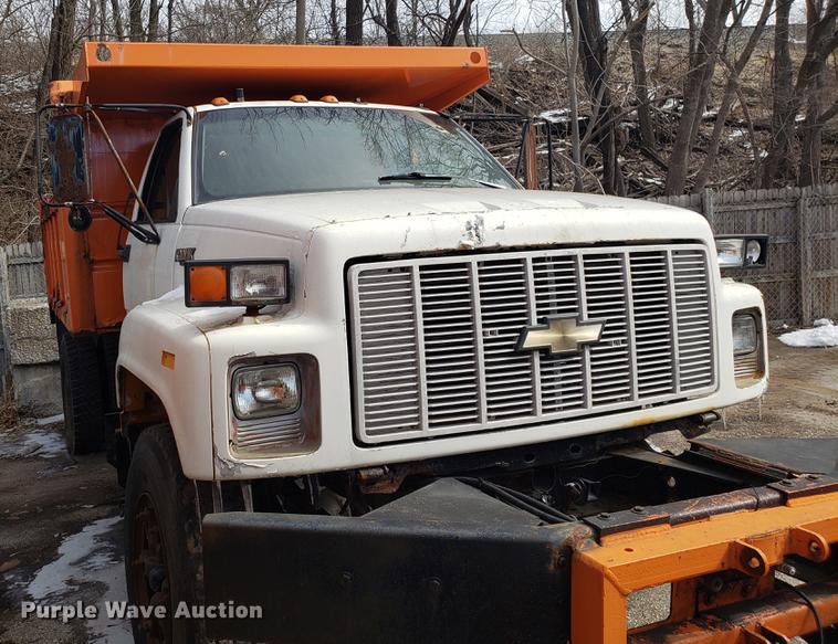 image for item DF3298 1991 Chevrolet Kodiak C6500 dump truck
