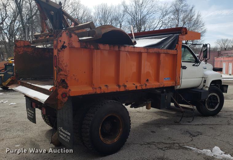 image for item DF3299 1991 Chevrolet Kodiak C6500 dump truck