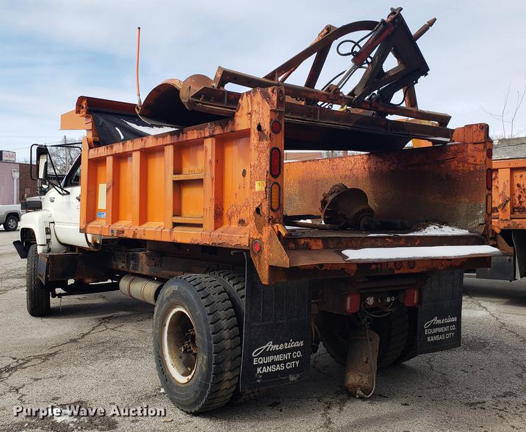 image for item DF3299 1991 Chevrolet Kodiak C6500 dump truck