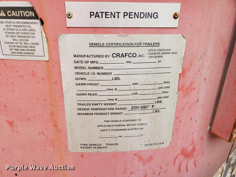 image for item DF3316 Crafco SS125DC crack sealer