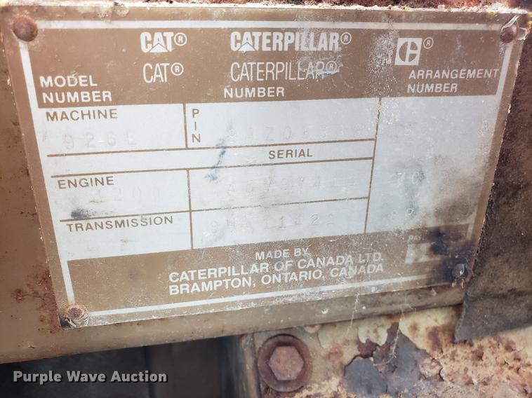 image for item DF3329 1991 Caterpillar 926E wheel loader