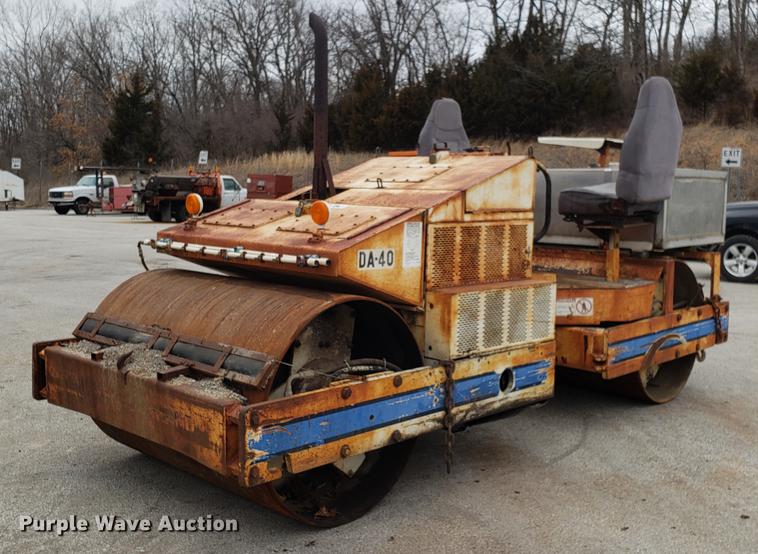 image for item DF3344 Ingersoll Rand AA-40 double drum vibratory roller