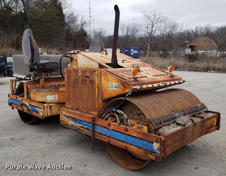 image for item DF3344 Ingersoll Rand AA-40 double drum vibratory roller