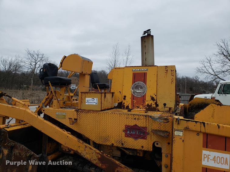 image for item DF3345 Blaw-Knox PF406-A paver