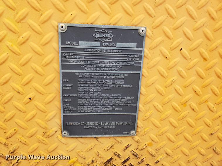 image for item DF3345 Blaw-Knox PF406-A paver