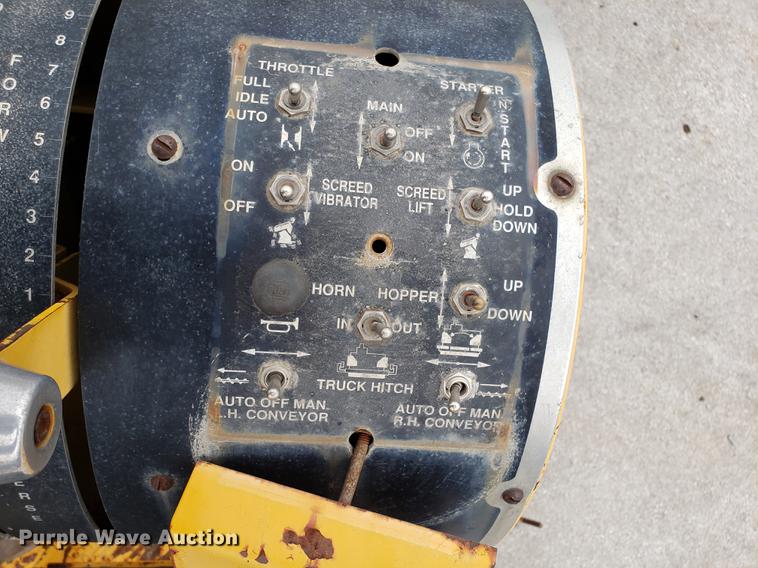 image for item DF3345 Blaw-Knox PF406-A paver