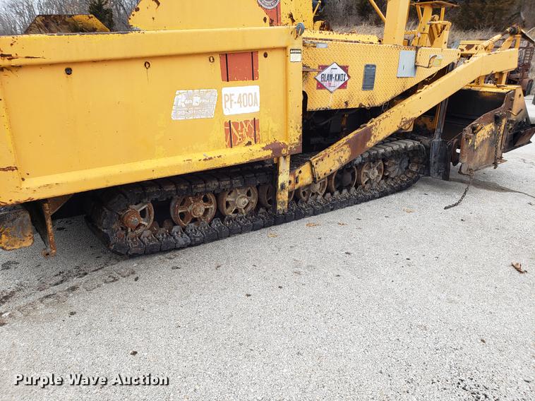 image for item DF3345 Blaw-Knox PF406-A paver