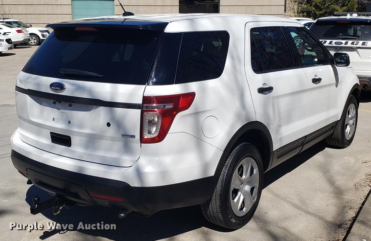 image for item DF3361 2015 Ford Explorer Police SUV