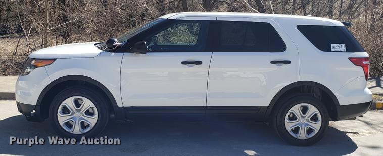 image for item DF3361 2015 Ford Explorer Police SUV