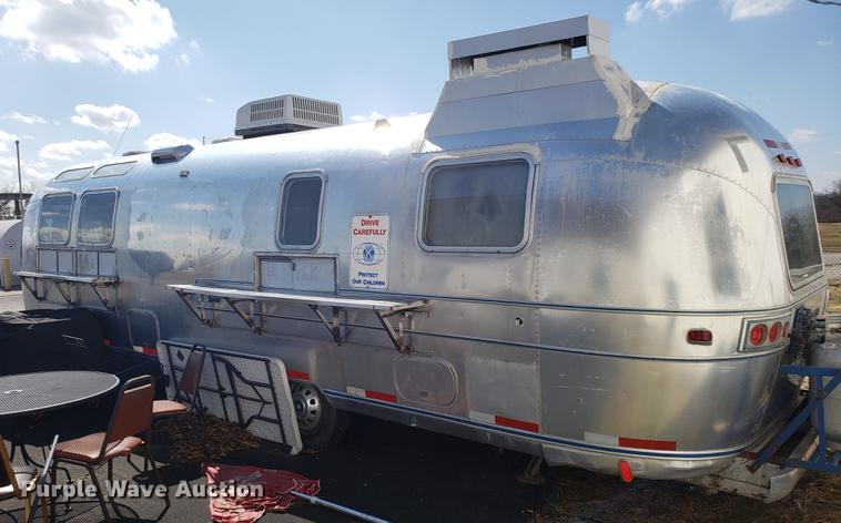 image for item DF3362 1973 Air Stream Land Yacht mobile kitchen